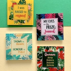 [Magnets Set of 4] Raised to Respect