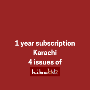 Subscription - hibakidz only (1 year - 4 Issues)