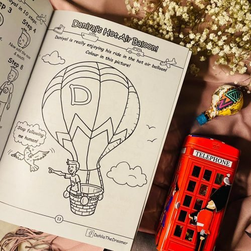 Dahlia Activity Pack of 4 Fun Books - Image 3