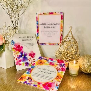 [Set of 3 Floral Tiles] Qualities of True Believers