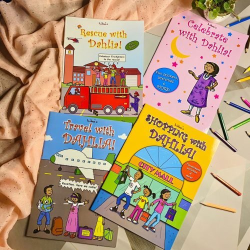 Dahlia Activity Pack of 4 Fun Books