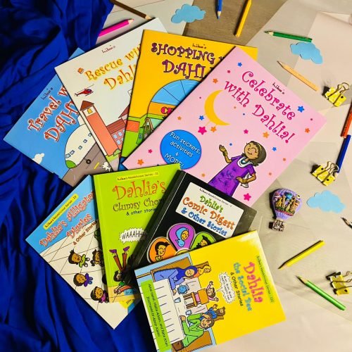 Dahlia Jumbo Pack of 8 Books [Four Storybooks & Four Fun Books]