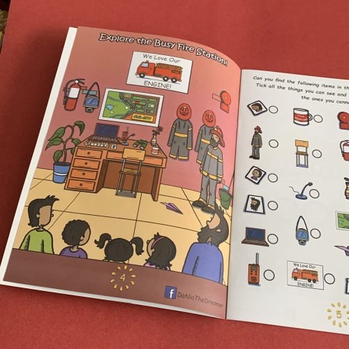 Dahlia Activity Pack of 4 Fun Books - Image 8
