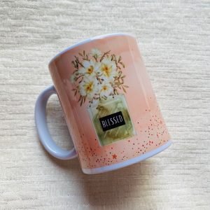 [Mug] Blessed [Pink]