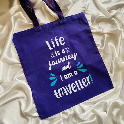 [Bag] Life is a journey (Purple) - Image 2