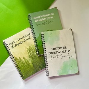 [A5 Notebooks Set of 3] Sunnah Pack
