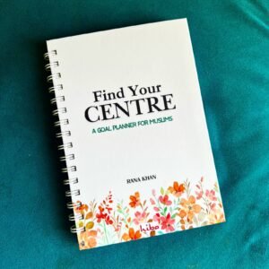 Find Your Centre (Goal Planner) - White Floral