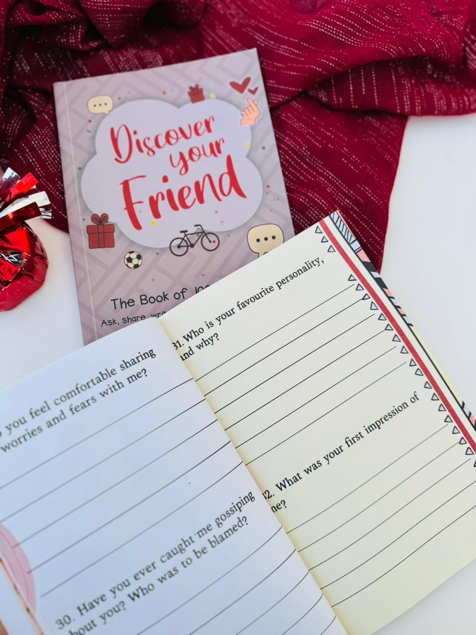 Discover Your Friend - The Book of 100 Questions - Image 2