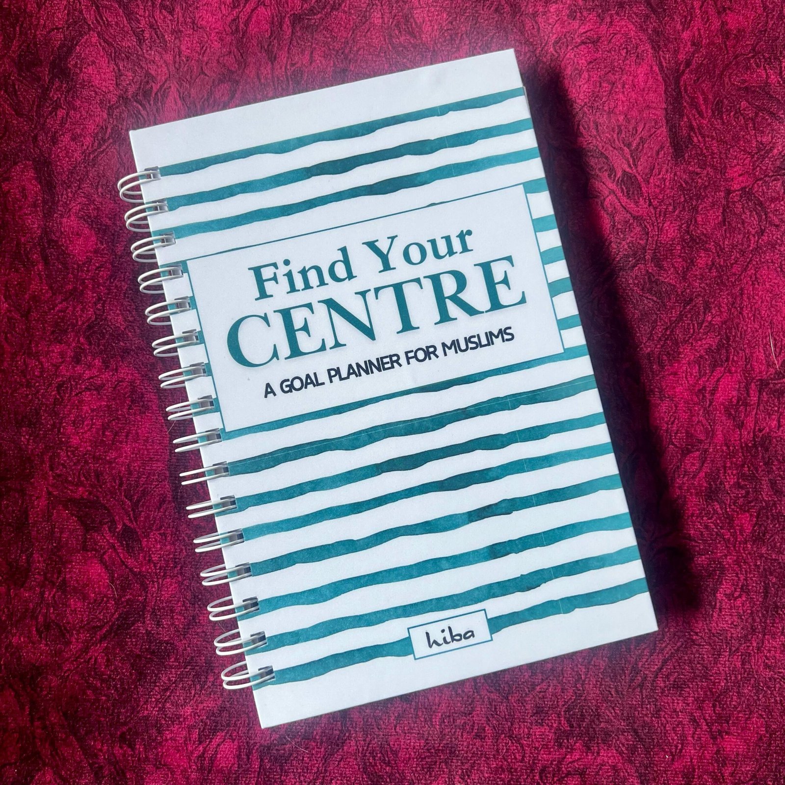 Find Your Centre (Goal Planner) - Striped
