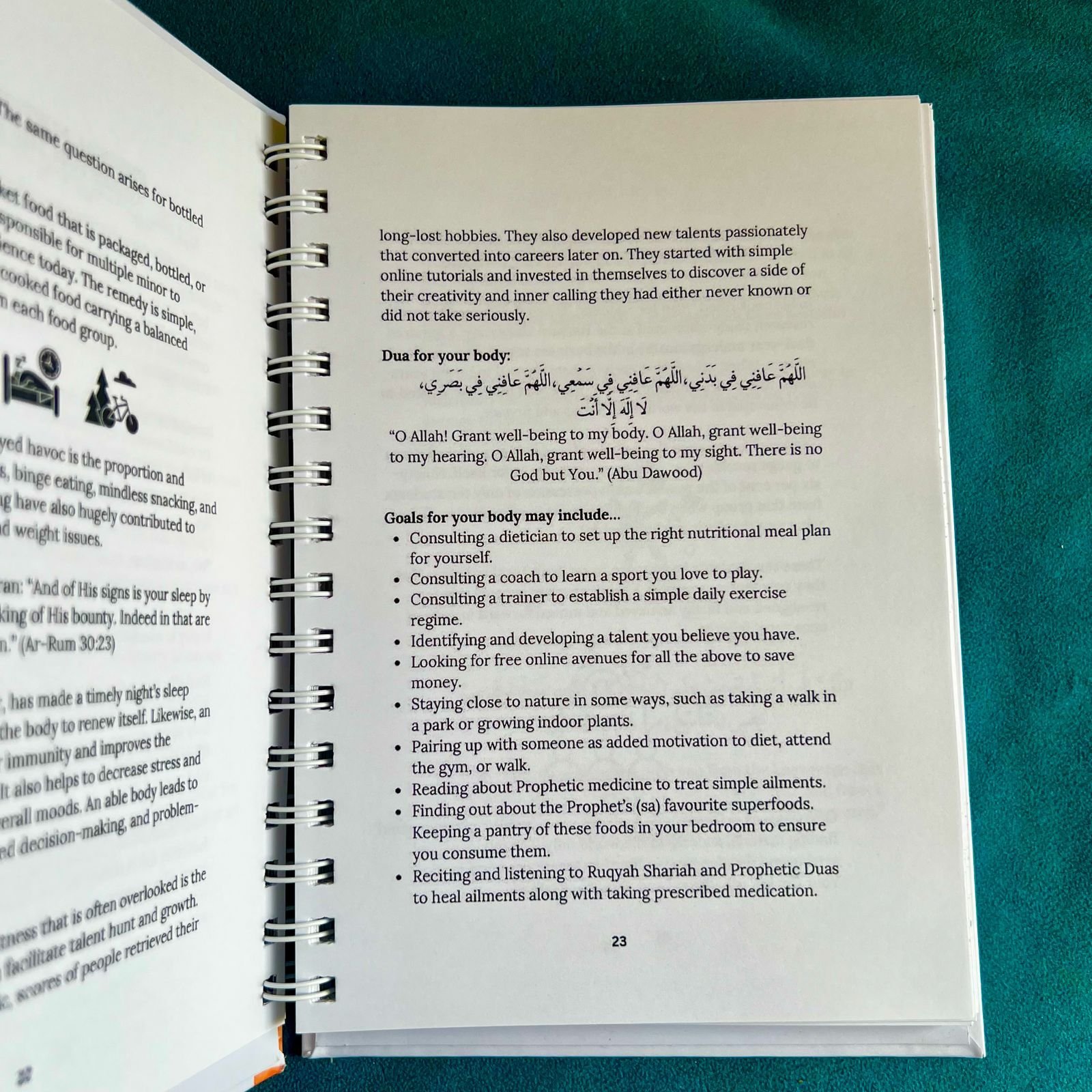 Find Your Centre (Goal Planner) - Navy Blue - Image 3