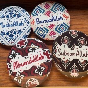 Badges [Set of 4] MashaAllah Set