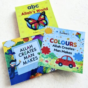 [Special Pack 1] Colours Allah Creates Man Makes + ABC of Allah's World + Allah Creates Man Makes