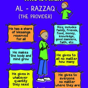 [Free Printable Poster] Al Razzaq - The Provider