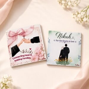 [Magnets Set of 2] Nikkah - Connecting Hearts