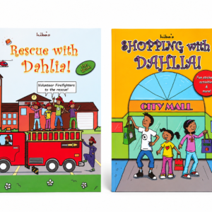 [Activity Book Pack] Rescue with Dahlia + Shopping with Dahlia