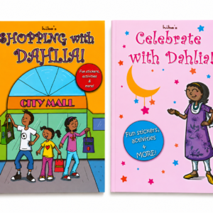 [Activity Book Pack] Celebrate with Dahlia + Shopping with Dahlia