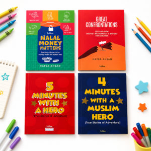 Knowledge Pack [Halal Money Matters + Great Confontrations + 5 Minutes with a Hero + 4 Minutes with a Hero]